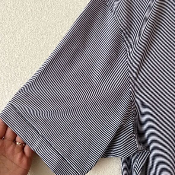 TAYLORMADE | PETER MILLAR Clef Performance Jersey Polo Men size Large - Picture 6 of 7
